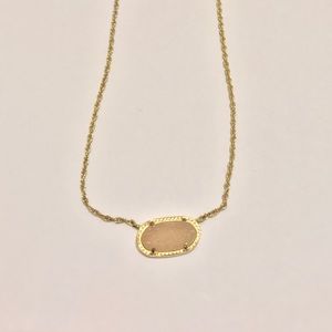 Kendra Scott Gold Druzy Necklace
